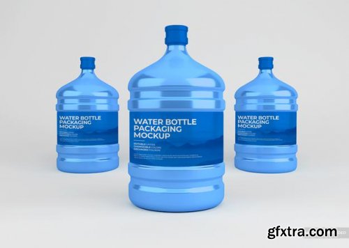 Water bottle mockup 2