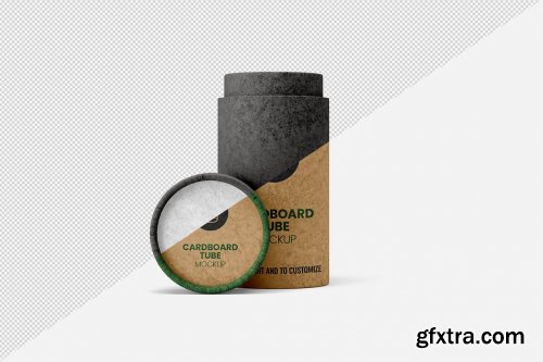 CreativeMarket - Cardboard Tube Mockup - 7 views 6224138