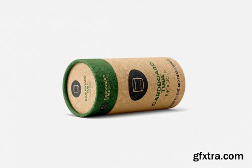 CreativeMarket - Cardboard Tube Mockup - 7 views 6224138