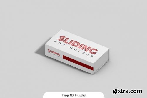 Sliding box mockup