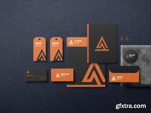 Stationery branding mock up