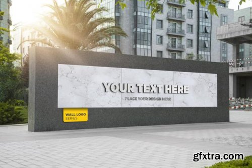 Outdoor billboard mockup