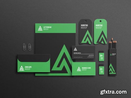 Stationery branding mock up