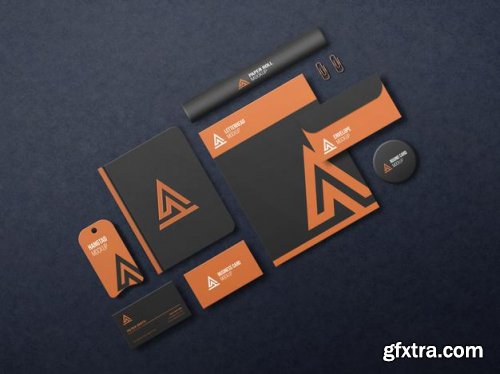 Stationery branding mock up