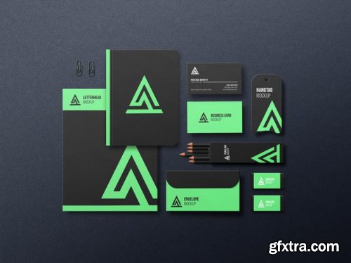 Stationery branding mock up