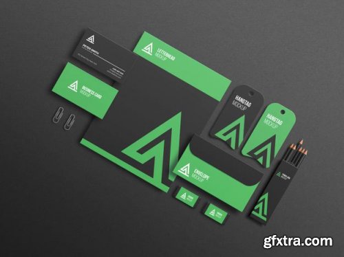 Stationery branding mock up