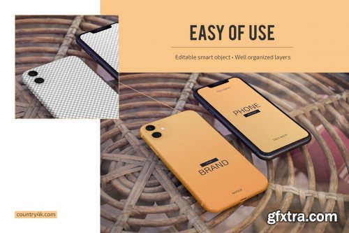 CreativeMarket - iPhone Mockup Set 6199312