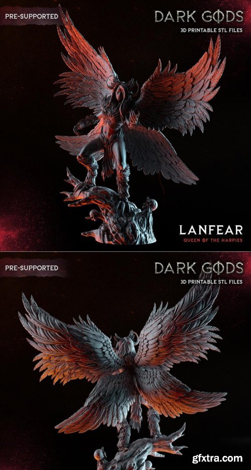 Lanfear The Harpy Queen – 3D Print Model