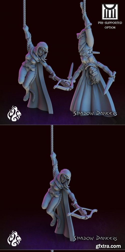 Shadow Dancers – 3D Print Model