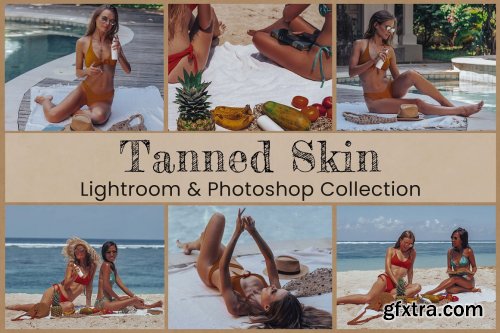 CreativeMarket - 15 Tanned Skin Photo Edit Collection 6234348