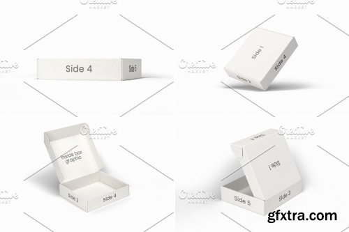 CreativeMarket - Mailing Carton Box Mockup - 9 views 6232567