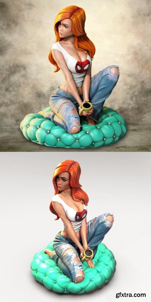 Mary Jane – 3D Print Model