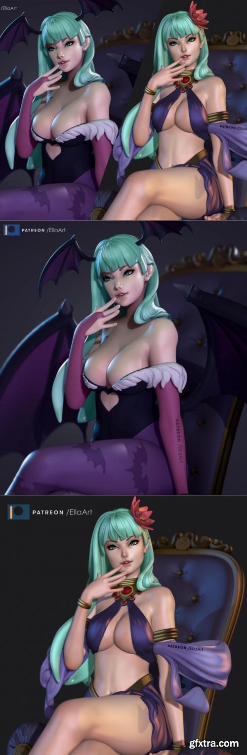 Morrigan Aensland – 3D Print Model