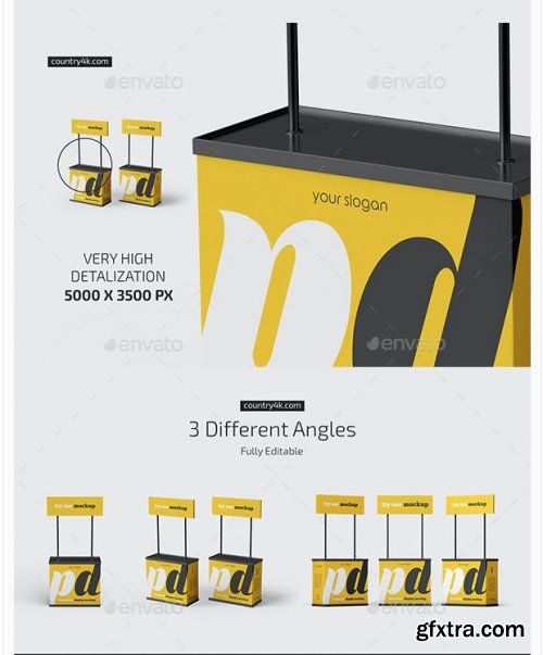 GraphicRiver - Promotion Display Mockup Set 28456624