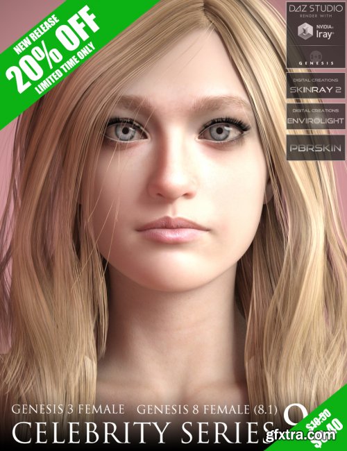 Celebrity Series 90 for Genesis 3 and Genesis 8 Female (8.1)