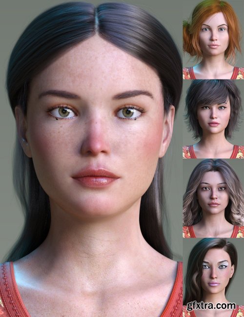  Natural Women and Morphs Addons for Genesis 8 Female 