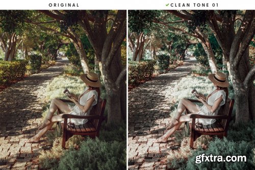 CreativeMarket - Clean Tones - Actions & Presets 6046970