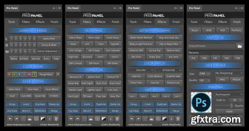 The Pro Panel 1.5.2 for Photoshop