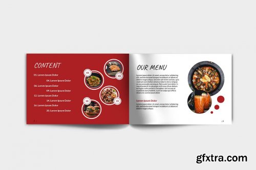 MOKAYA RESTO A5 Landscape Template