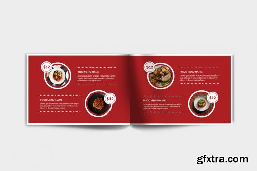 MOKAYA RESTO A5 Landscape Template