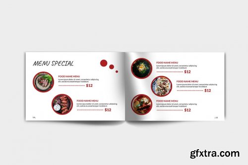 MOKAYA RESTO A5 Landscape Template