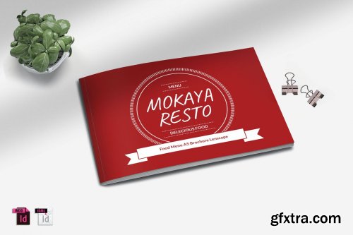 MOKAYA RESTO A5 Landscape Template