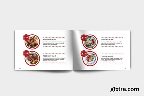 MOKAYA RESTO A5 Landscape Template