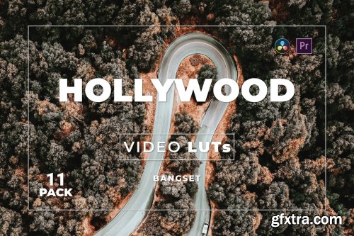 Bangset Hollywood Pack 11 Video LUTs