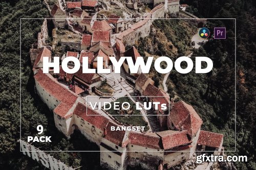 Bangset Hollywood Pack 9 Video LUTs