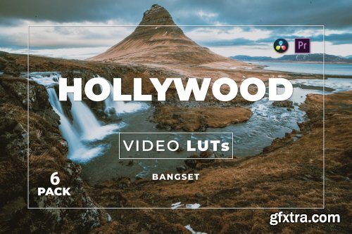 Bangset Hollywood Pack 6 Video LUTs