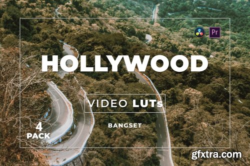 Bangset Hollywood Pack 4 Video LUTs