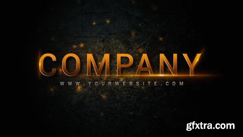 Movie title text effect template in cinematic style