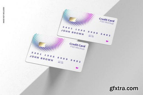 Credit cards mockup