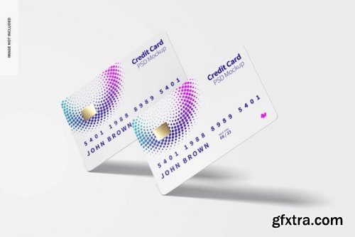 Credit cards mockup