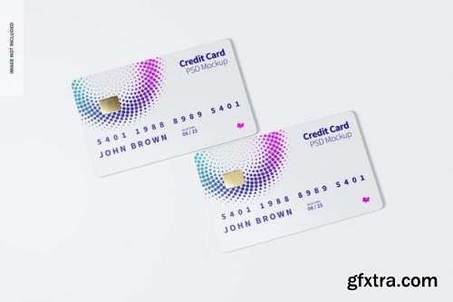 Credit cards mockup