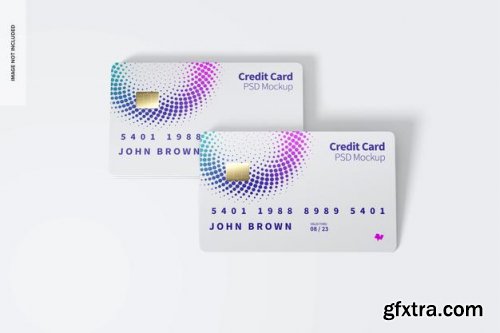 Credit cards mockup