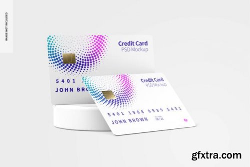 Credit cards mockup