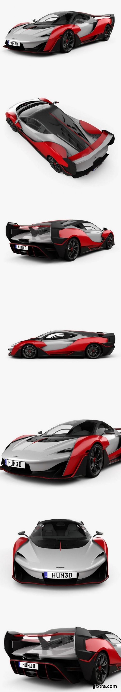 McLaren Sabre 2021 3D Model