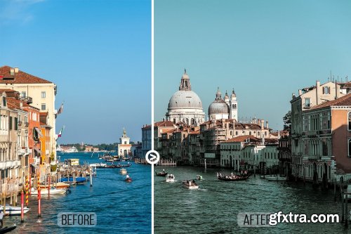 CreativeMarket - Travel Inspired 20 LUTs Pack 6191600