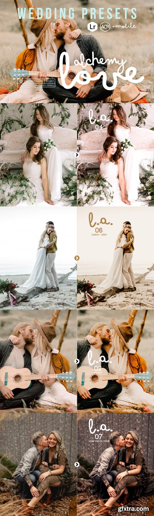 CreativeMarket - Love Alchemy Wedding Presets 5052576