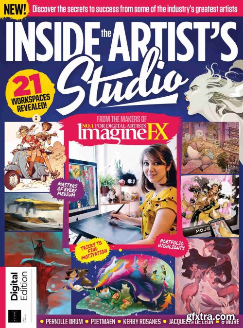 ImagineFX: Inside The Artists Studio - First Edition, 2021