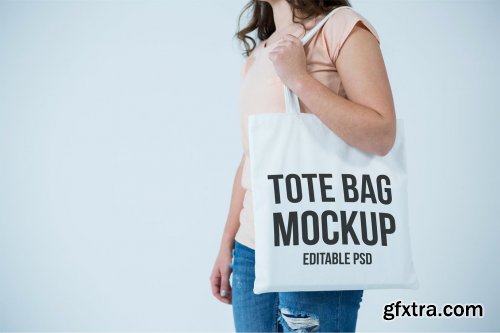 Tote Bag Mockup Set