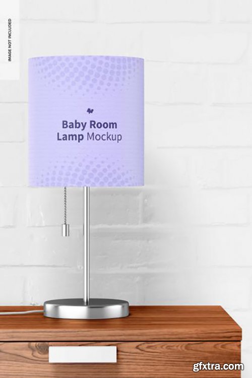 Baby room lamps mockup 