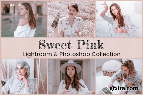 CreativeMarket - 10 Sweet Pink Photo Edit Collection 6251612