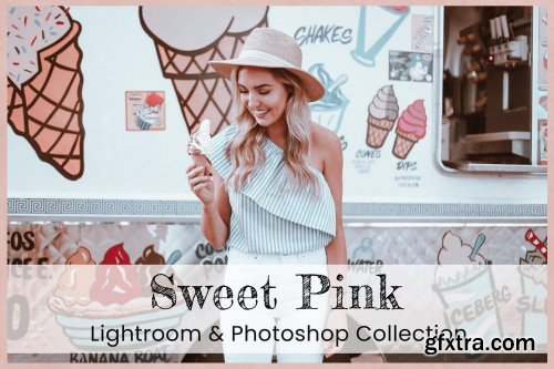 CreativeMarket - 10 Sweet Pink Photo Edit Collection 6251612