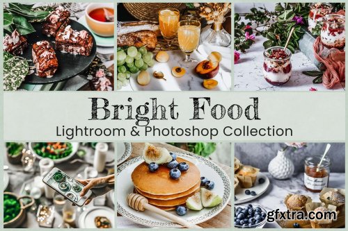 CreativeMarket - 6 Bright Food Photo Edit Collection 6254863