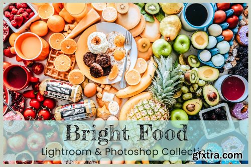 CreativeMarket - 6 Bright Food Photo Edit Collection 6254863