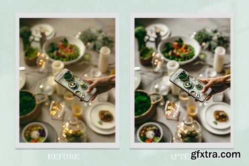 CreativeMarket - 6 Bright Food Photo Edit Collection 6254863