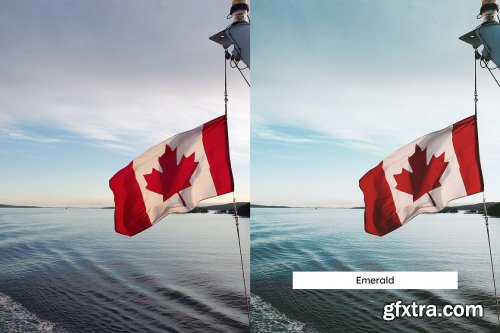 CreativeMarket - 20 Canada Day Lightroom Presets & LUTs 6238027