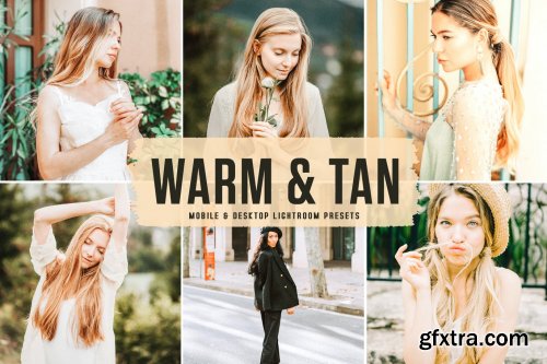 Warm & Tan Mobile & Desktop Lightroom Presets